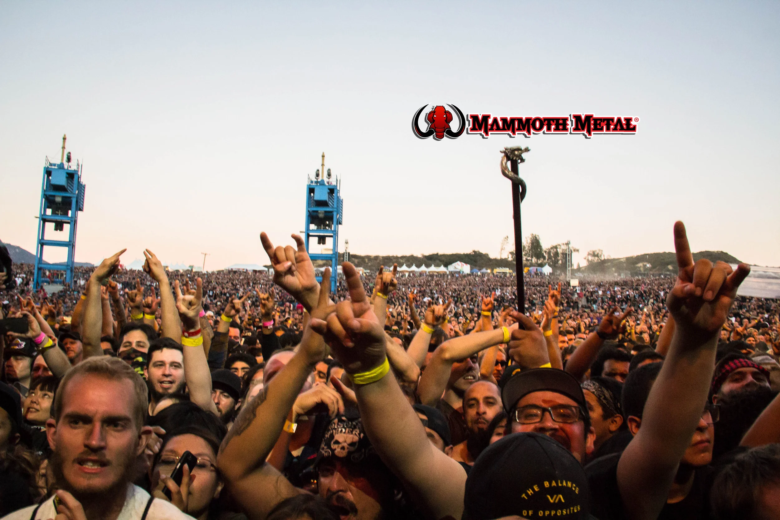 Anthrax' crowd photo: David Burke