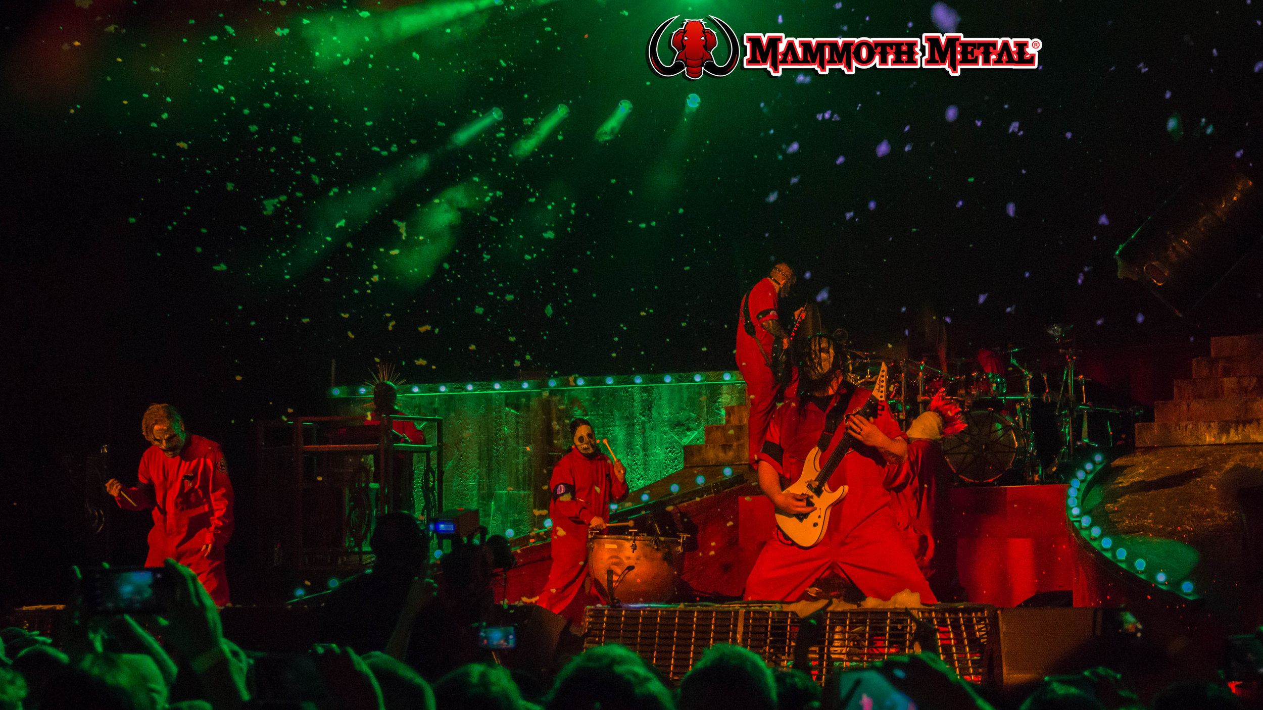 Heavy hitters Slipknot deliver photo: David Burke