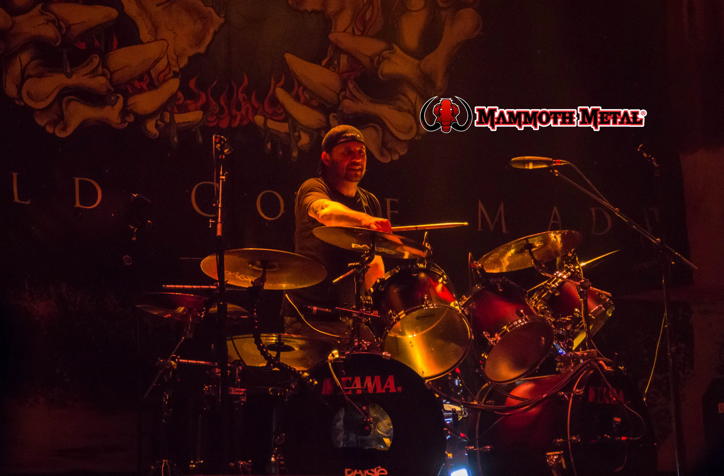 Seeing and hearing on of metal most influential drummers today Dave Lombardo was special. photo: David Burke 