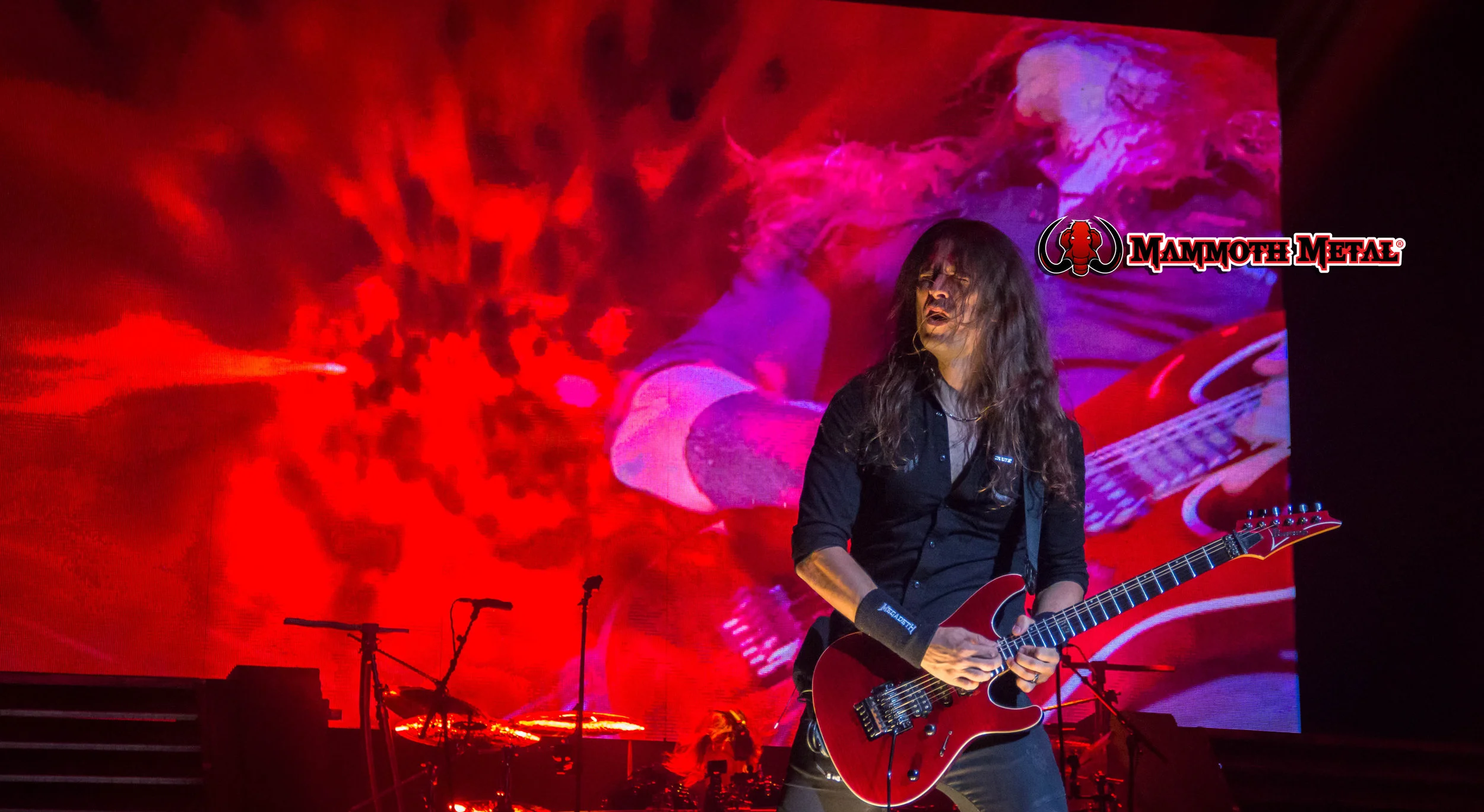 Megadeth's Kiko Loureiro is beyond word when watching him perform photo: David Burke