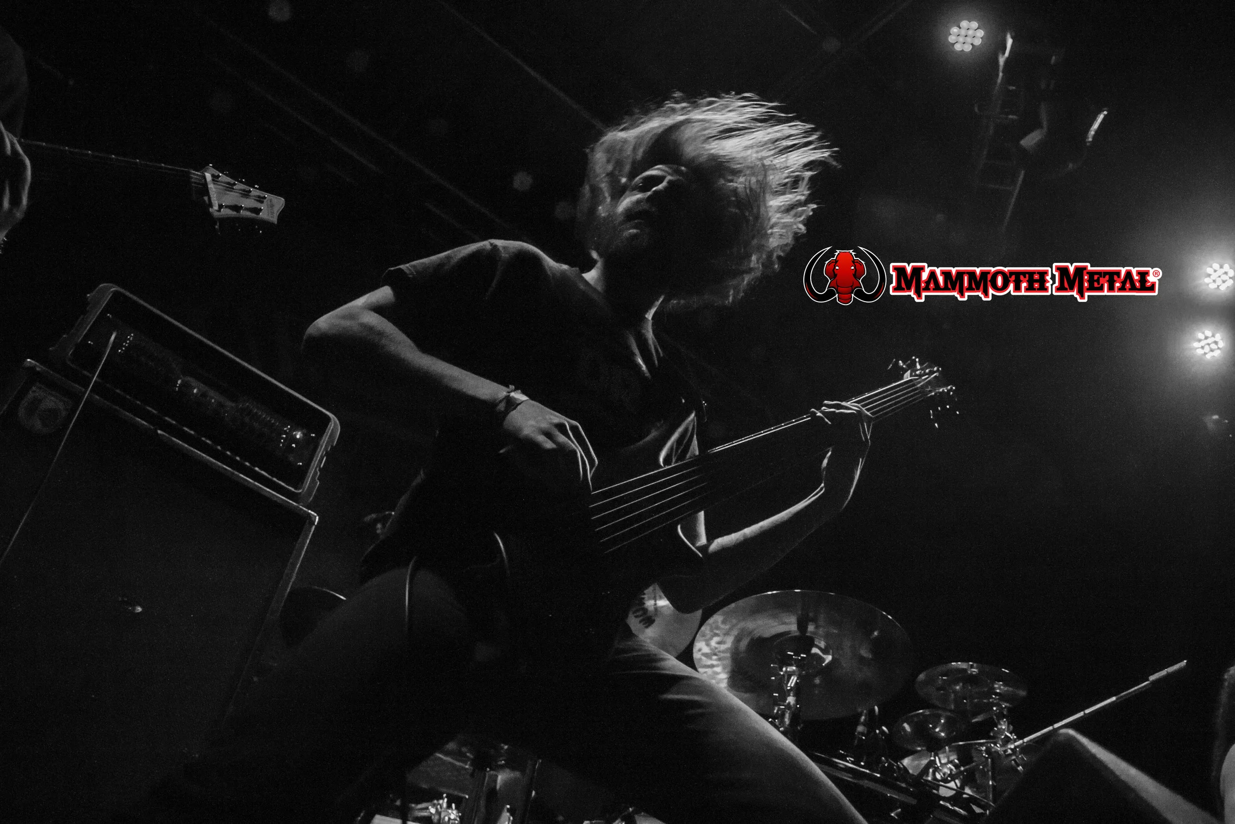 The Medina Grooves' Jacob Muhle laying down the low end. photo: David Burke