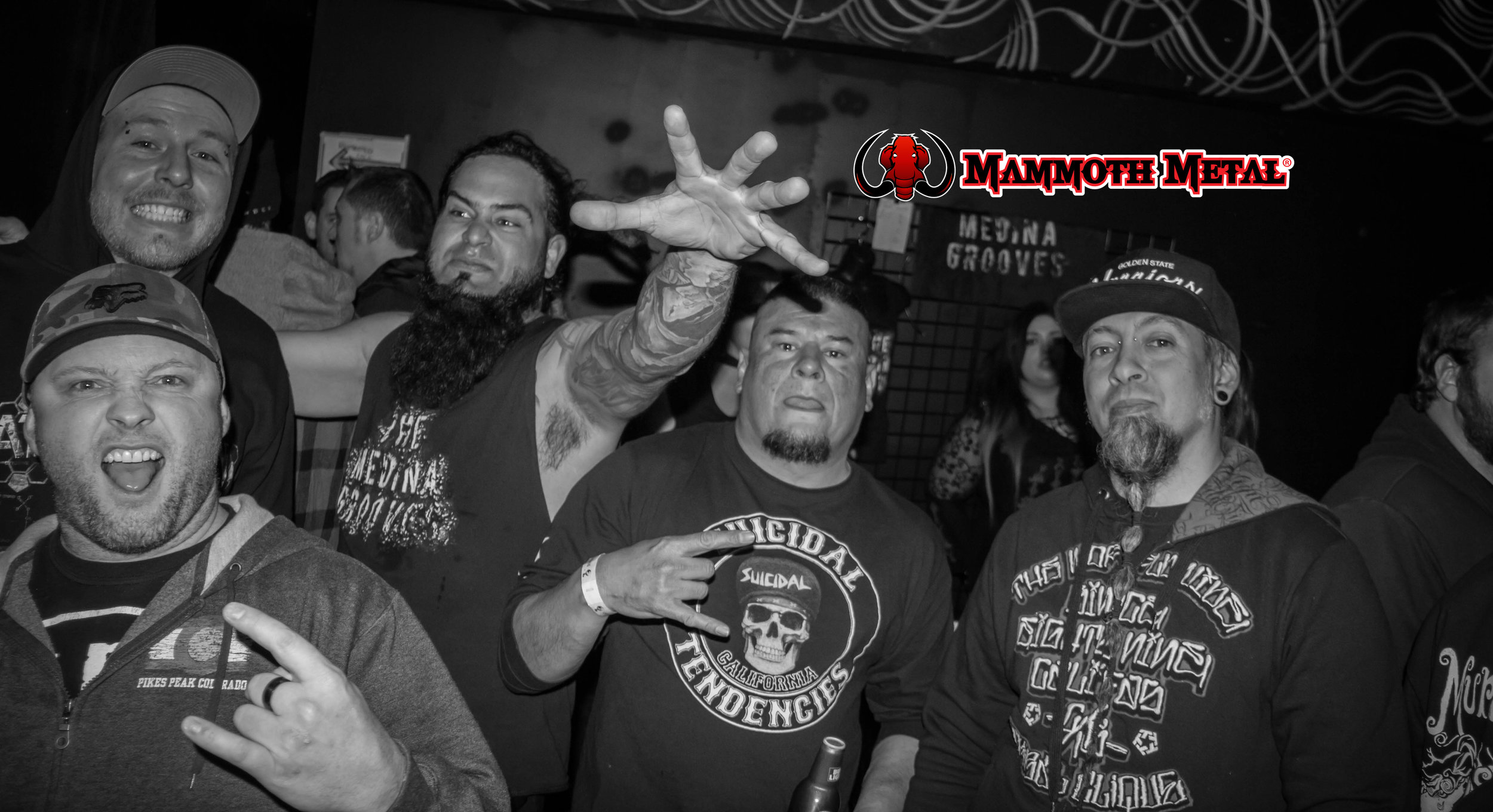 Members of Fist Fight, Smack Factor, The Medina Grooves and Ill Niño all came together for this awesome night. photo: David BUrke