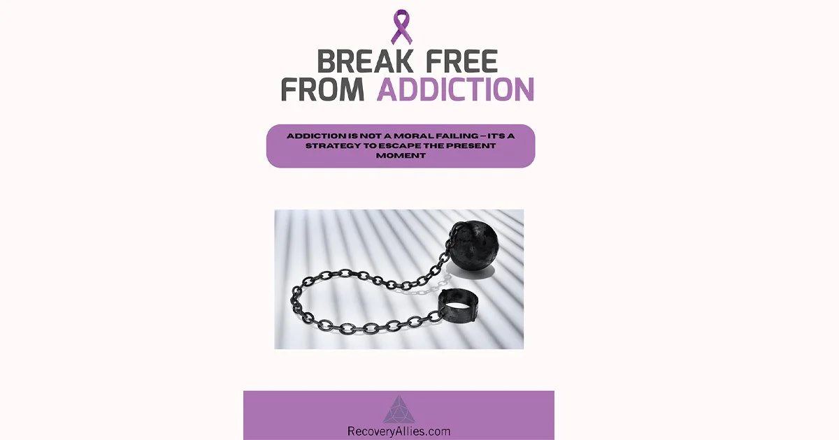 Addiction Is Not a Moral Failing — It’s a Strategy to Escape the Present Moment