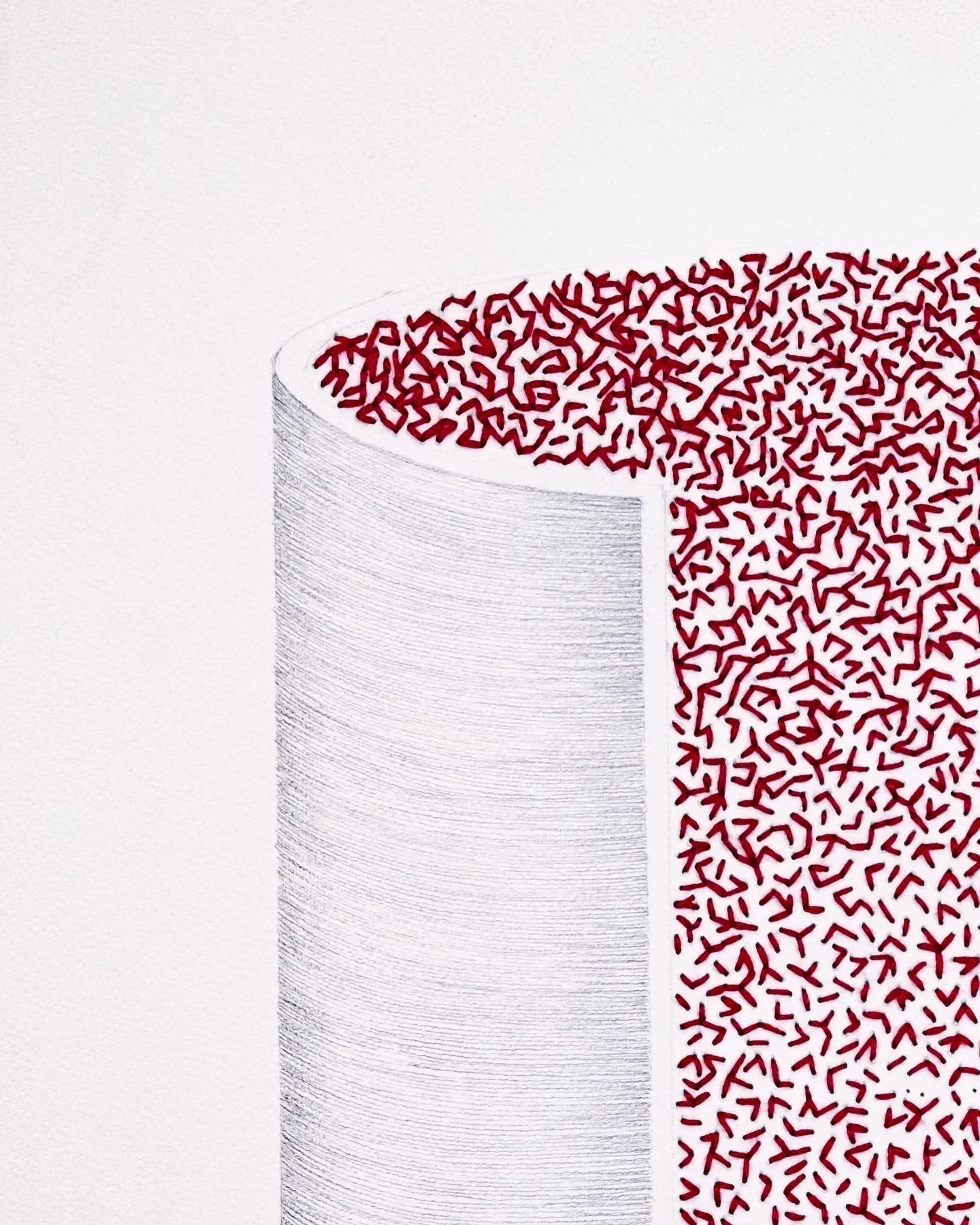  (Detail) Pencil on Paper - 46 x 61 cm 