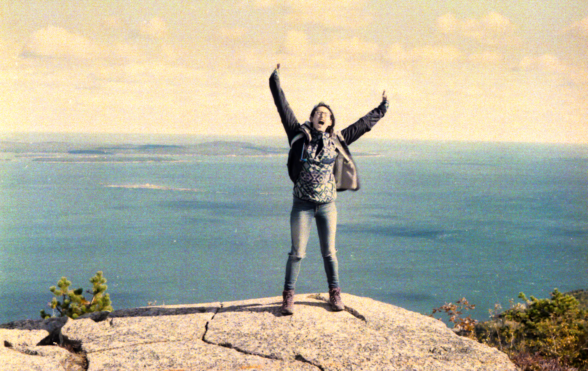 Made it to the top. Hoo-rah