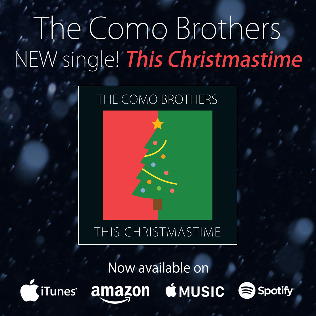"This Christmastime" released on 12/16/16. Recorded in LA with Andy Burton on keyboards, Aaron Sterling on percussion, Andrew Como on guitar, and Sean Hurley on Bass. Matt Como singing vocals. Kenta Yonesaka mixed this in NYC at Germano Studios and Herb Powers JR. mastered it in his Florida studio.