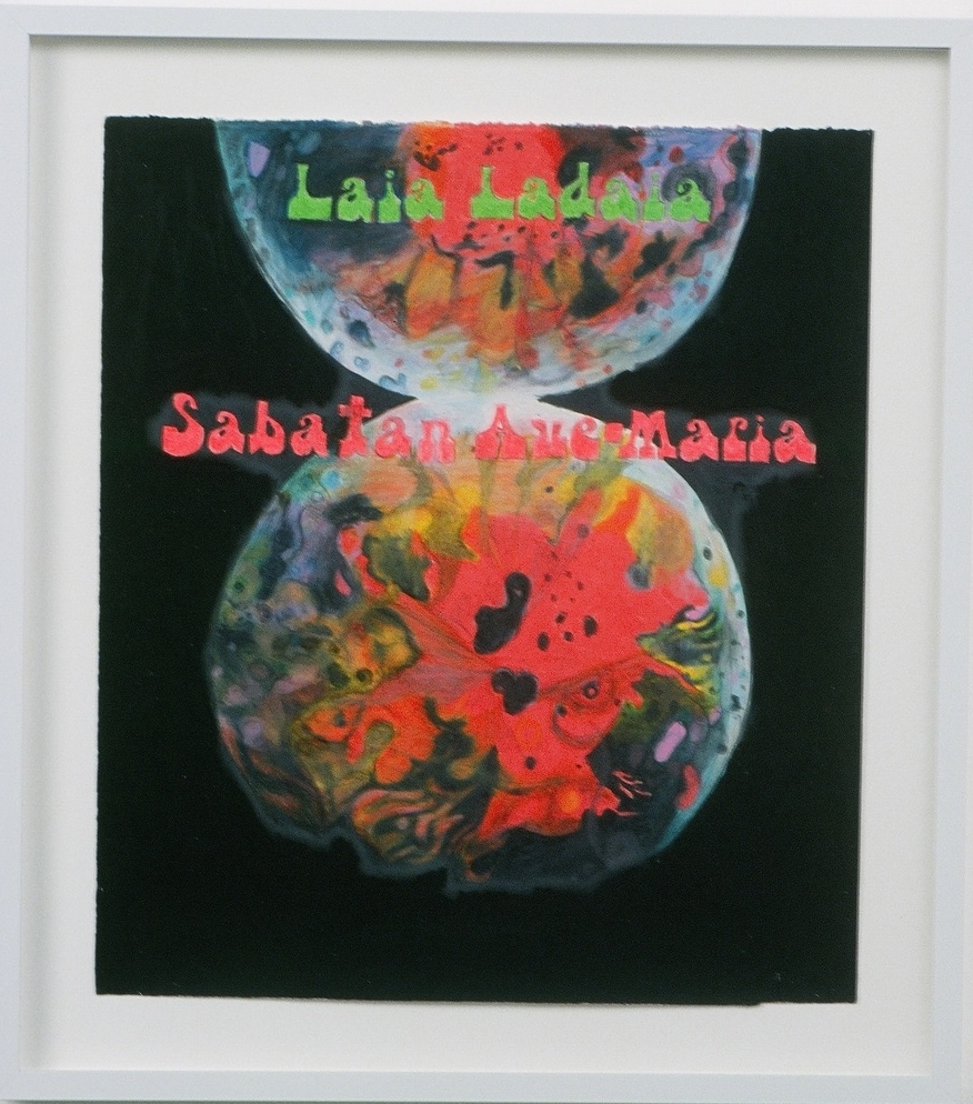   Laia Ladaia Sabatan Ave Maria , 2004  colored pencil on paper  12 X 10.5" / 30.5 X 26.7Cm    