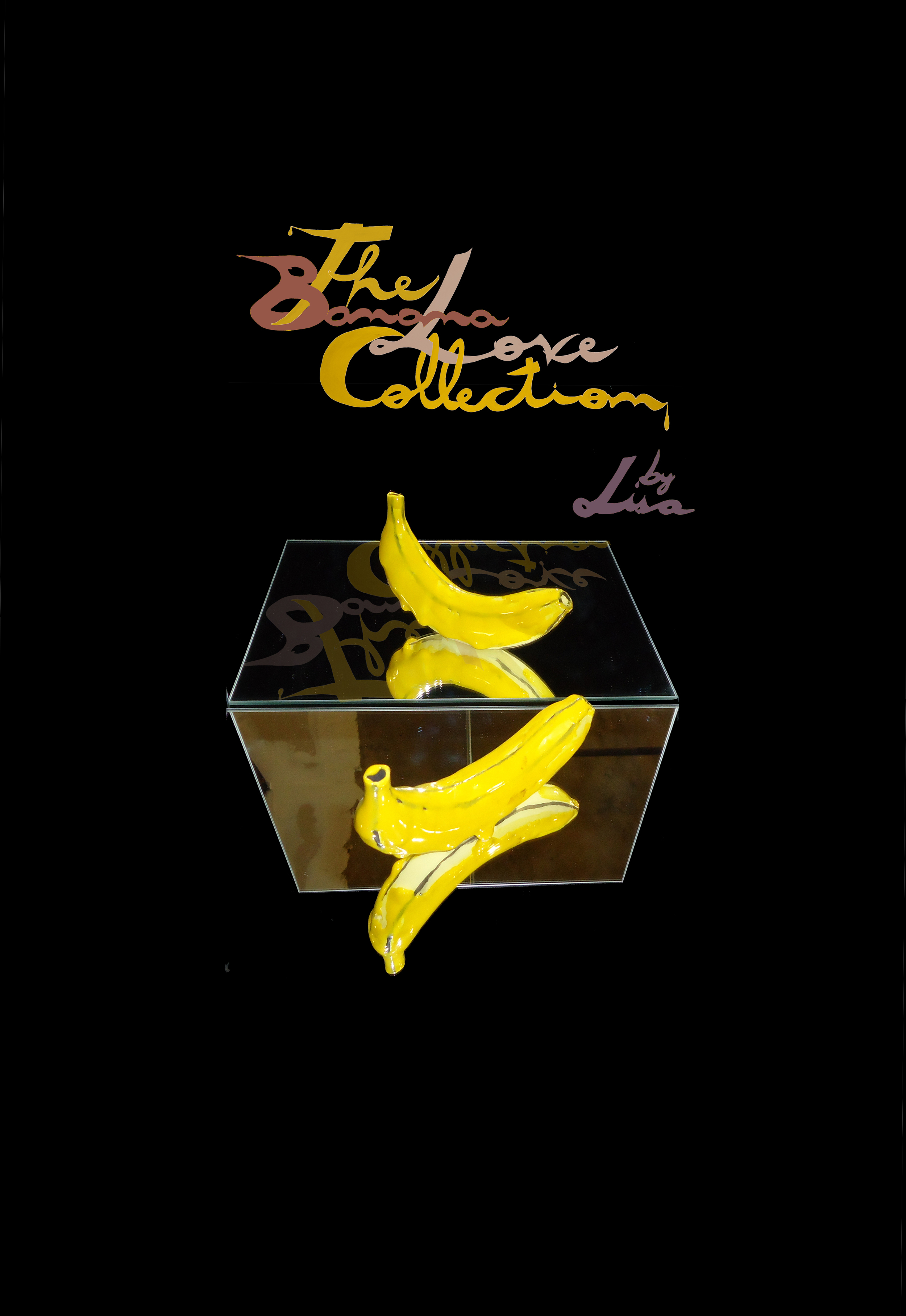  THE BANANA LOVE COLLECTION BY LISA POSTER ART 