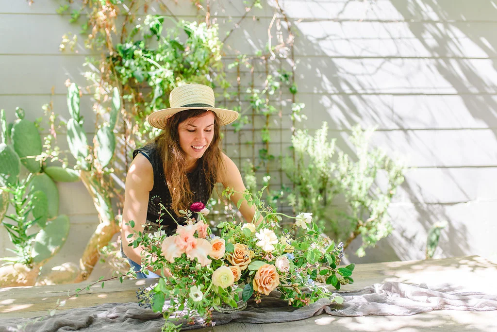 Amanda Vidmar floral centerpiece