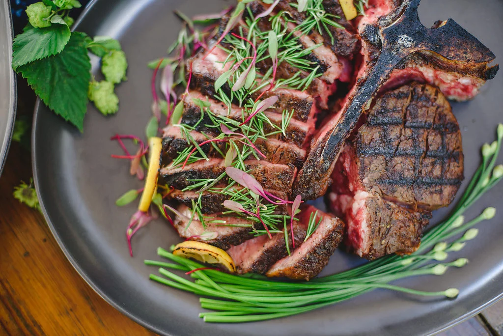 LRE Catering grilled t-bone steak