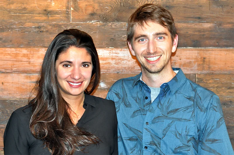 The Novel Tree owners - Allie and Chris