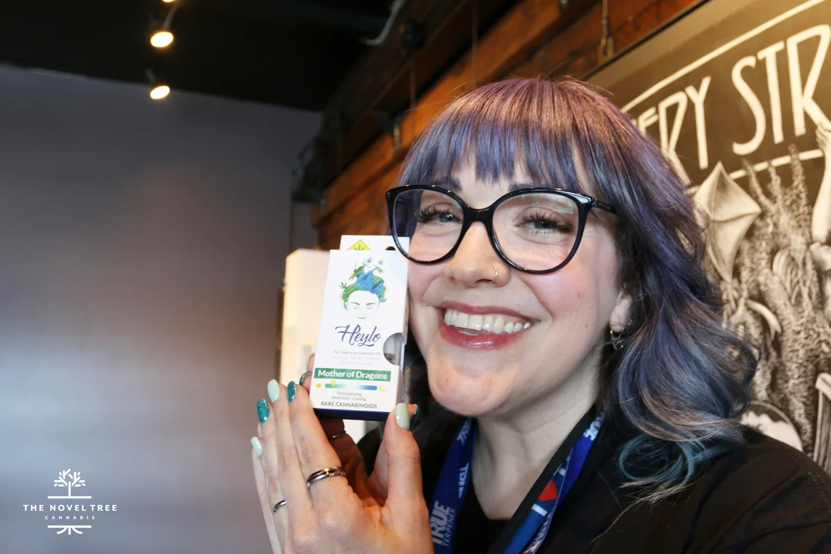 Celia from Heylo made the drop, our entire team of budtenders were abuzz!