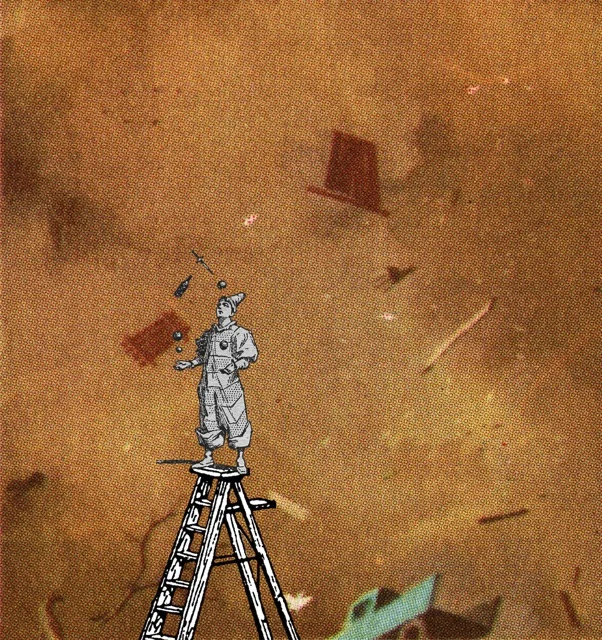 "Crisis? What Crisis?", signed & numbered, 16x20