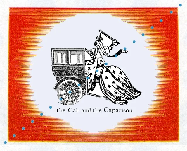 "The Cab And The Caparison", signed & numbered, 16x20