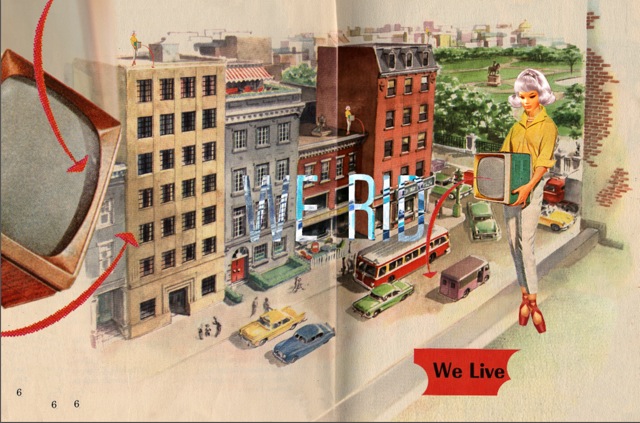 "We Rid We Live", signed & numbered, 16x20