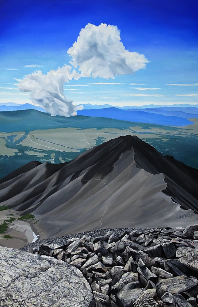 Cloud over Mount Princeton