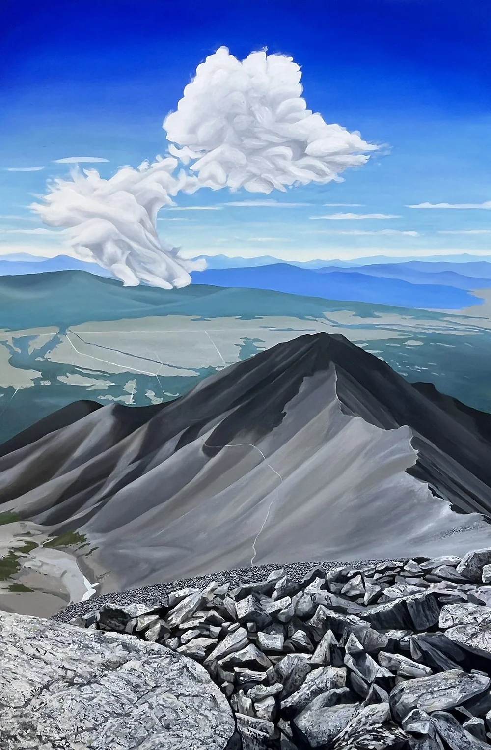 The Path to the Sky (Cloud over Mt. Princeton)