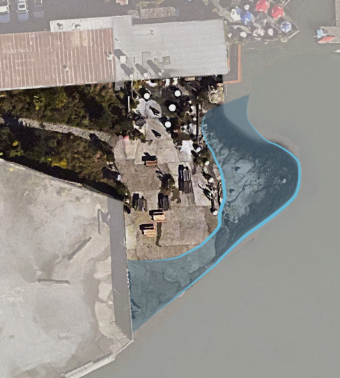 the change in tides plays a huge role in how one interacts with the park