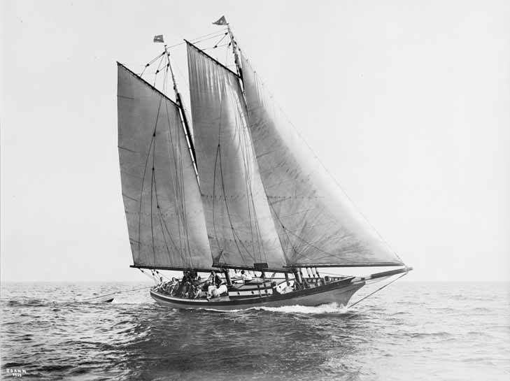 THE SCHOONER JOANN, BY L. FRANCIS HERrESHOFF IMAGE: WOODENBOAT.COM