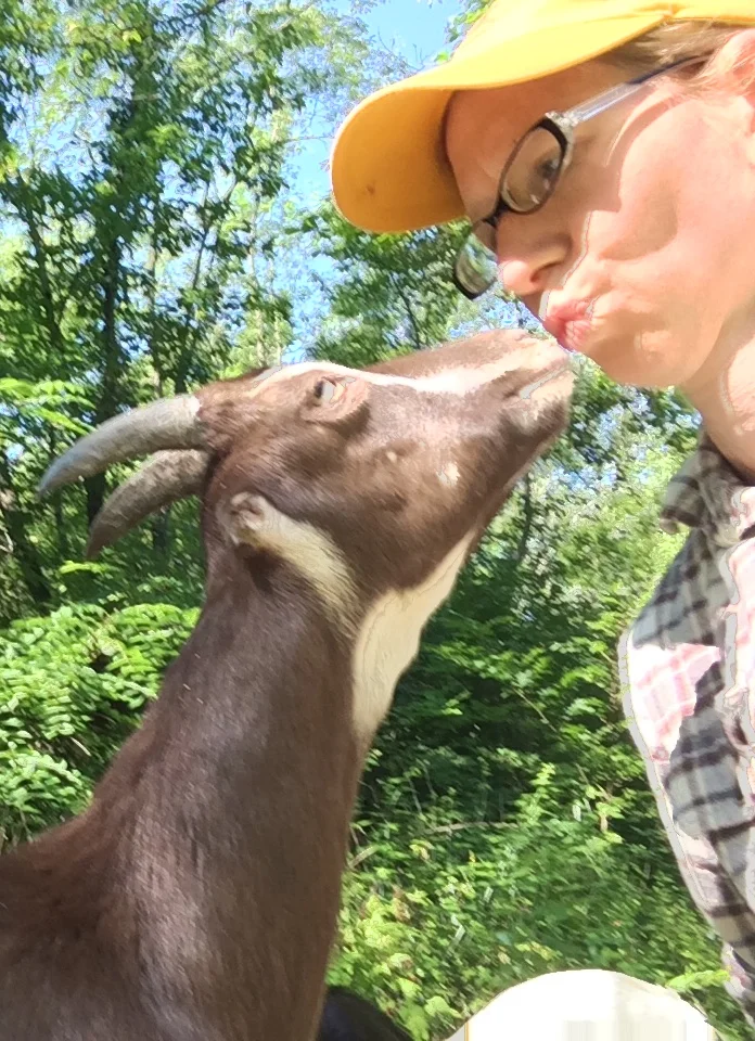 Tiff Kissing Goat.jpg