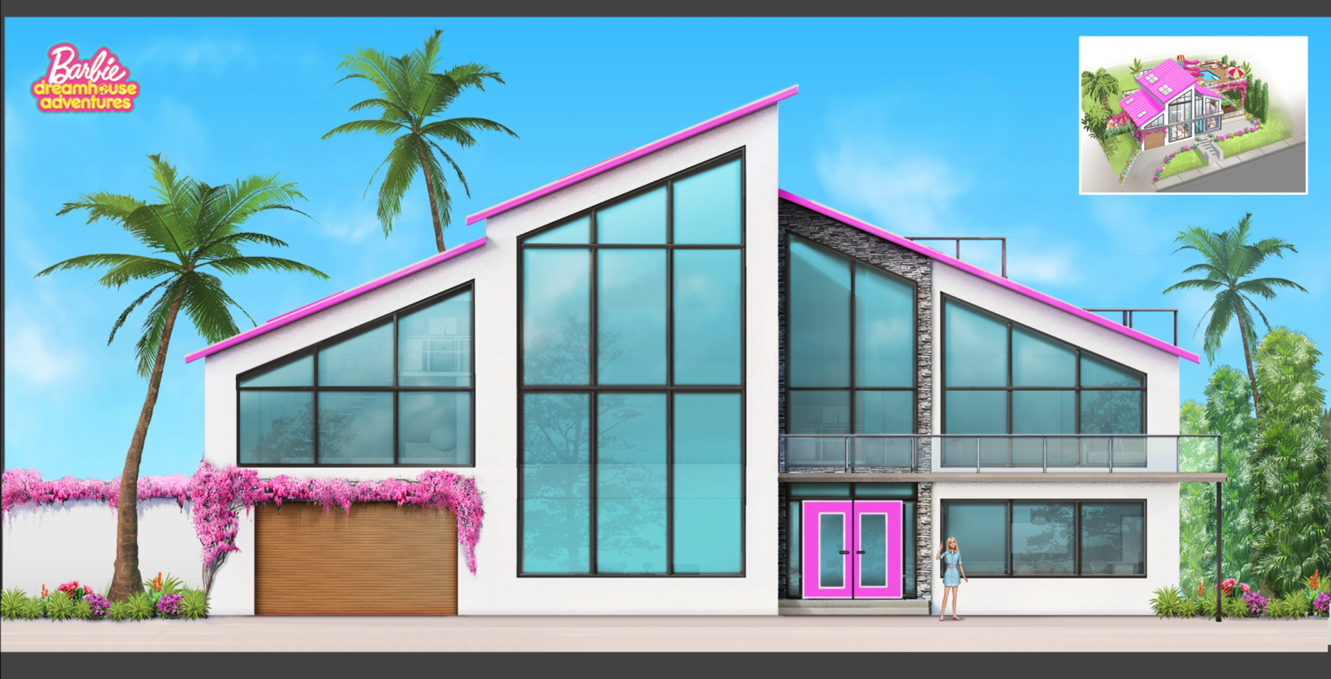barbie dreamhouse layout