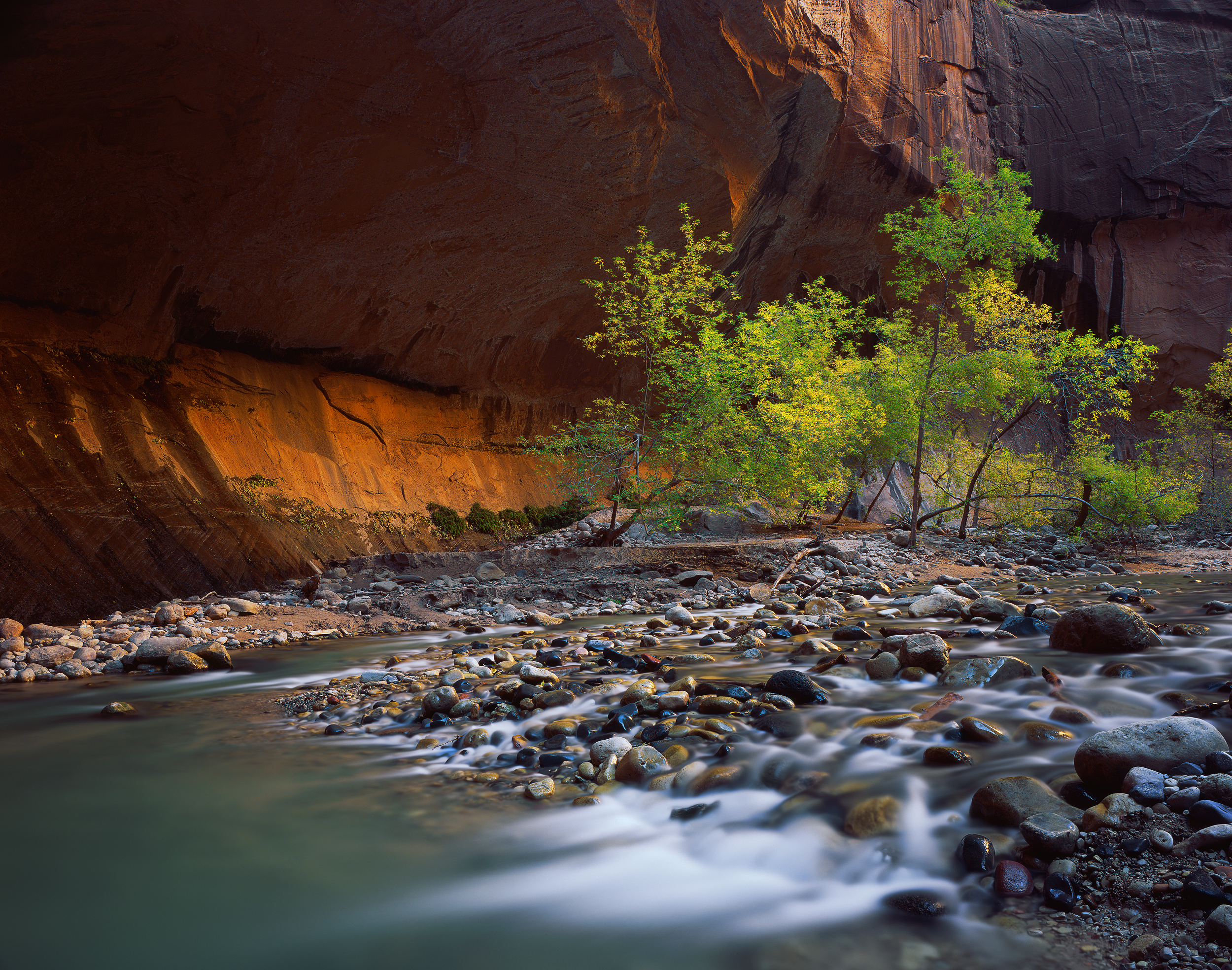 "Inspiration Alcove" Shot on 4x5 Fuji Velvia 50, 90mm, f/45, 2:30, polarizer