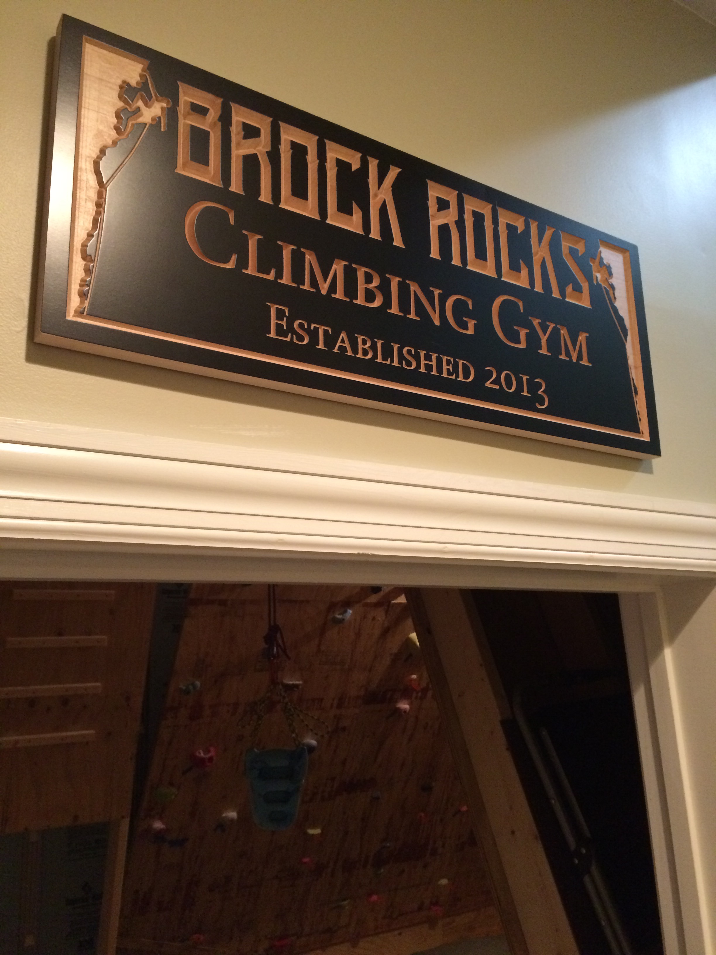 You thought I was joking about the sign, didn't you?
