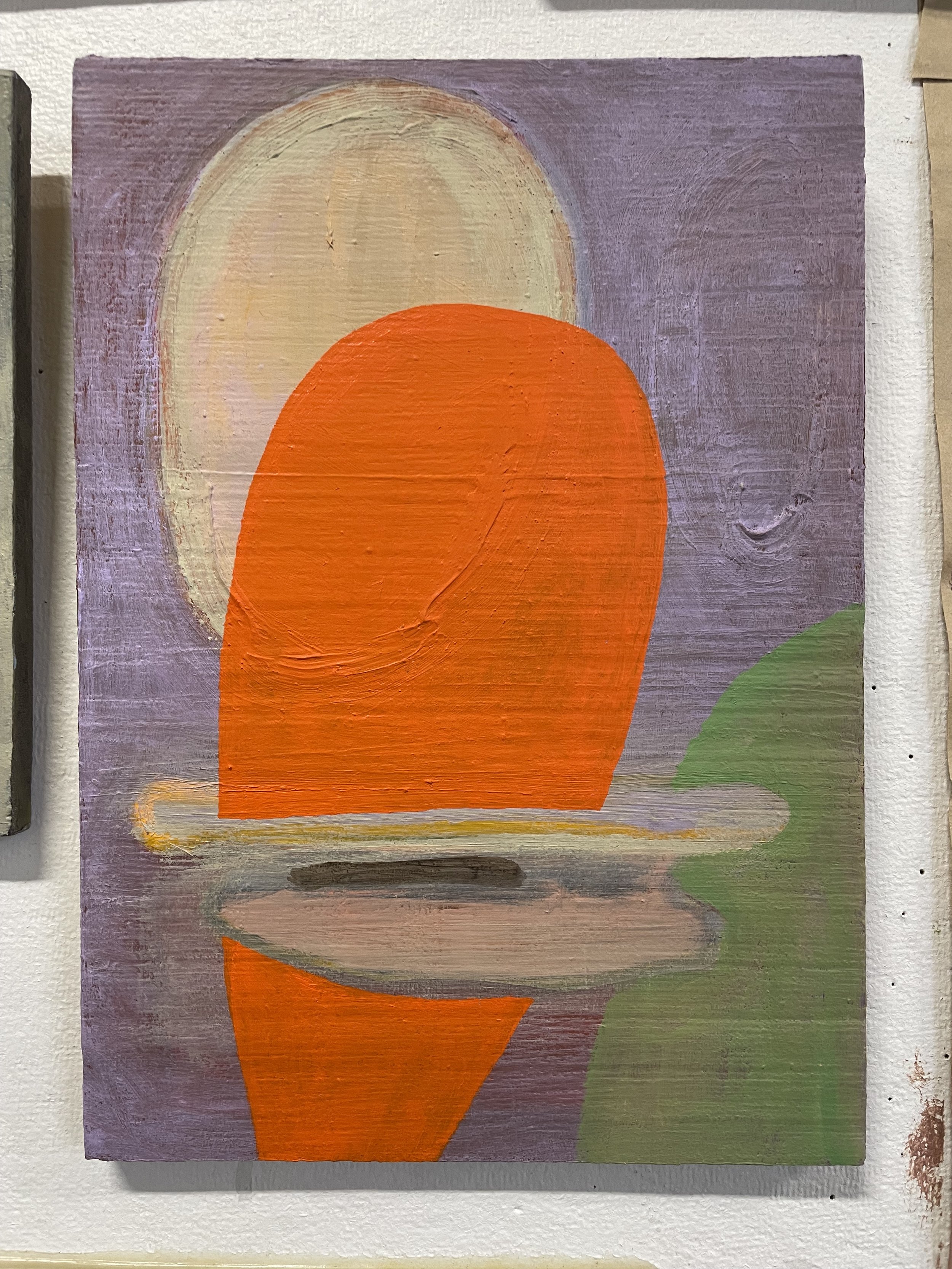 Abstract with Orange
