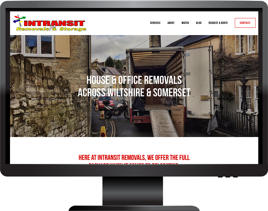 Squarespace House Removals Website