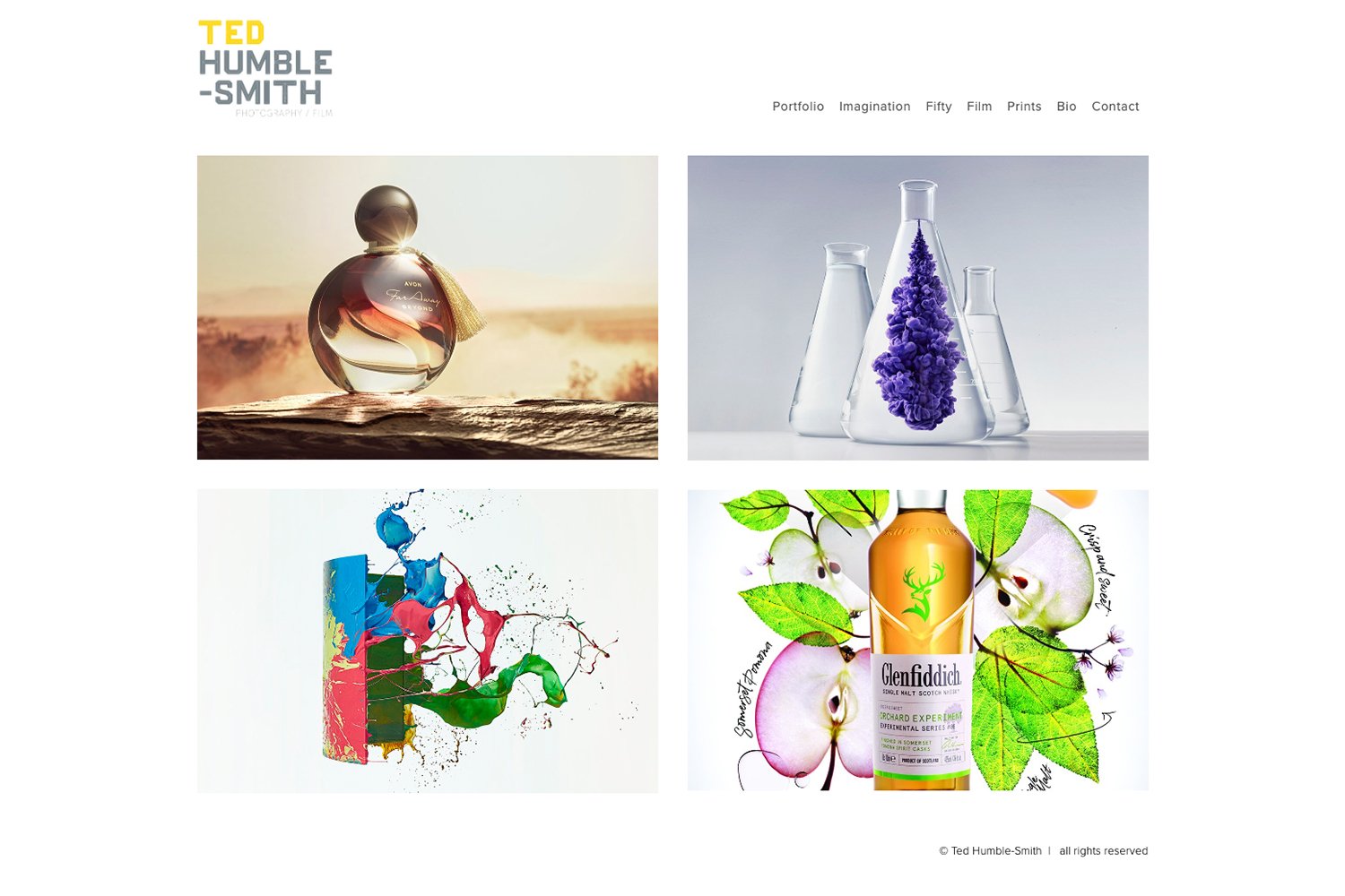 Squarespace photography websites
