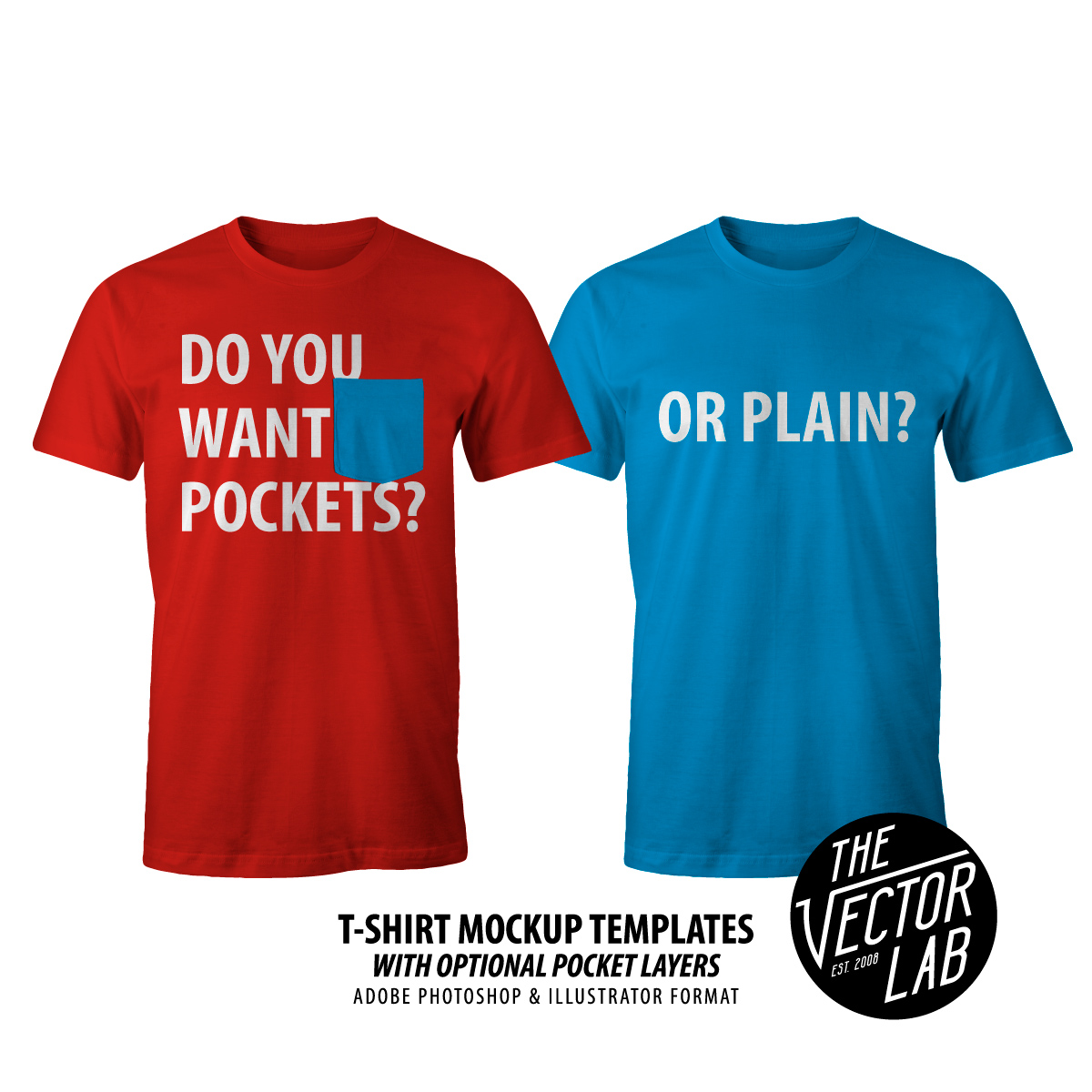 T-Shirt Mockup Templates