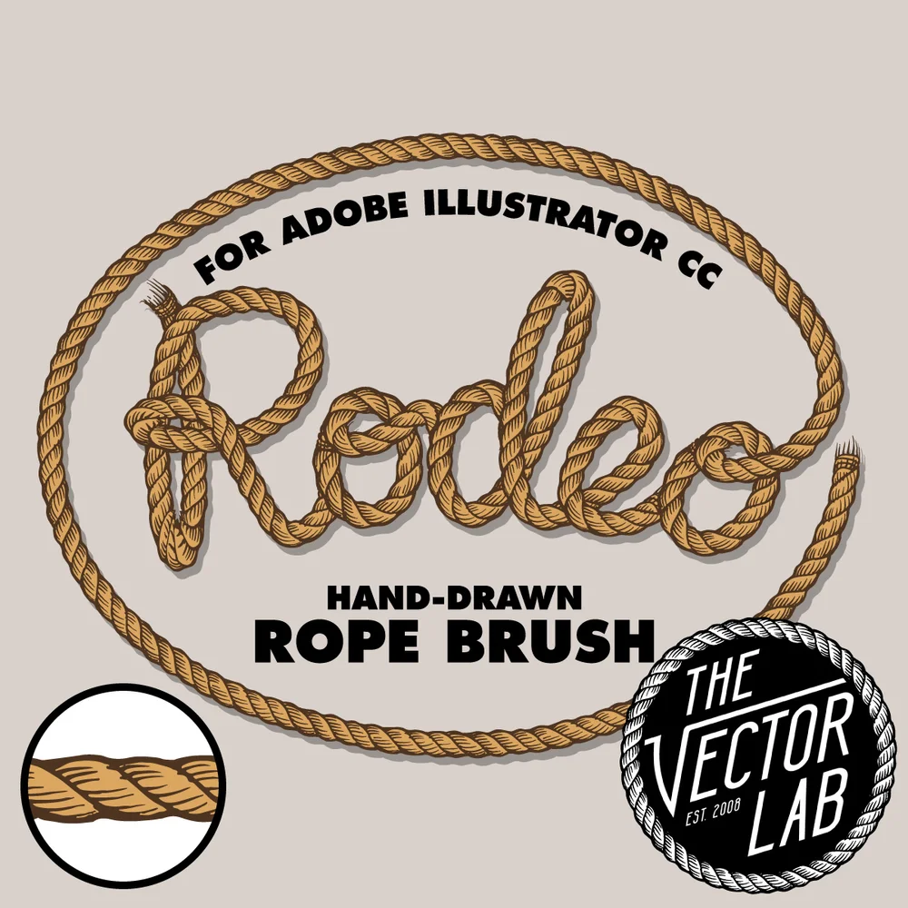 Rodeo: Hand Drawn Rope Brush [Free Download] — Ray Dombroski