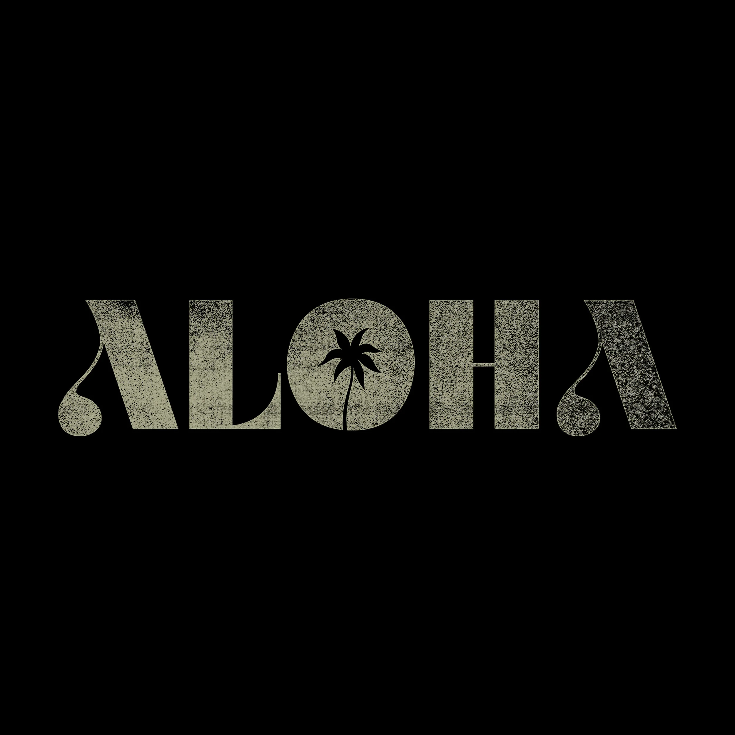 Aloha type design