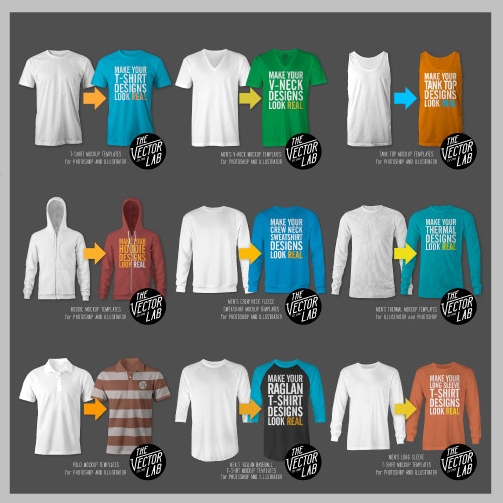labyrinth overseas Asia How to present your t-shirt designs just like the big apparel brands — Ray  Dombroski