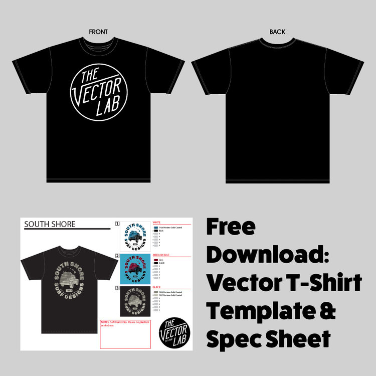 T Shirt Template Vector Illustrator t-shirt-template-vector-illustrator