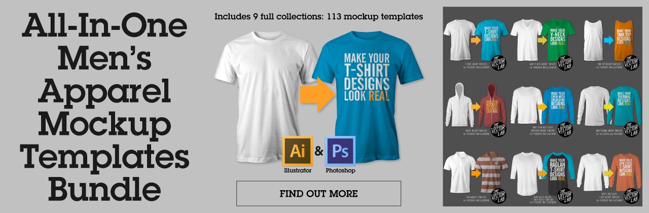 Download T-Shirt Mockup Templates in Affinity, CorelDraw, Photoshop, & Illustrator — Ray Dombroski