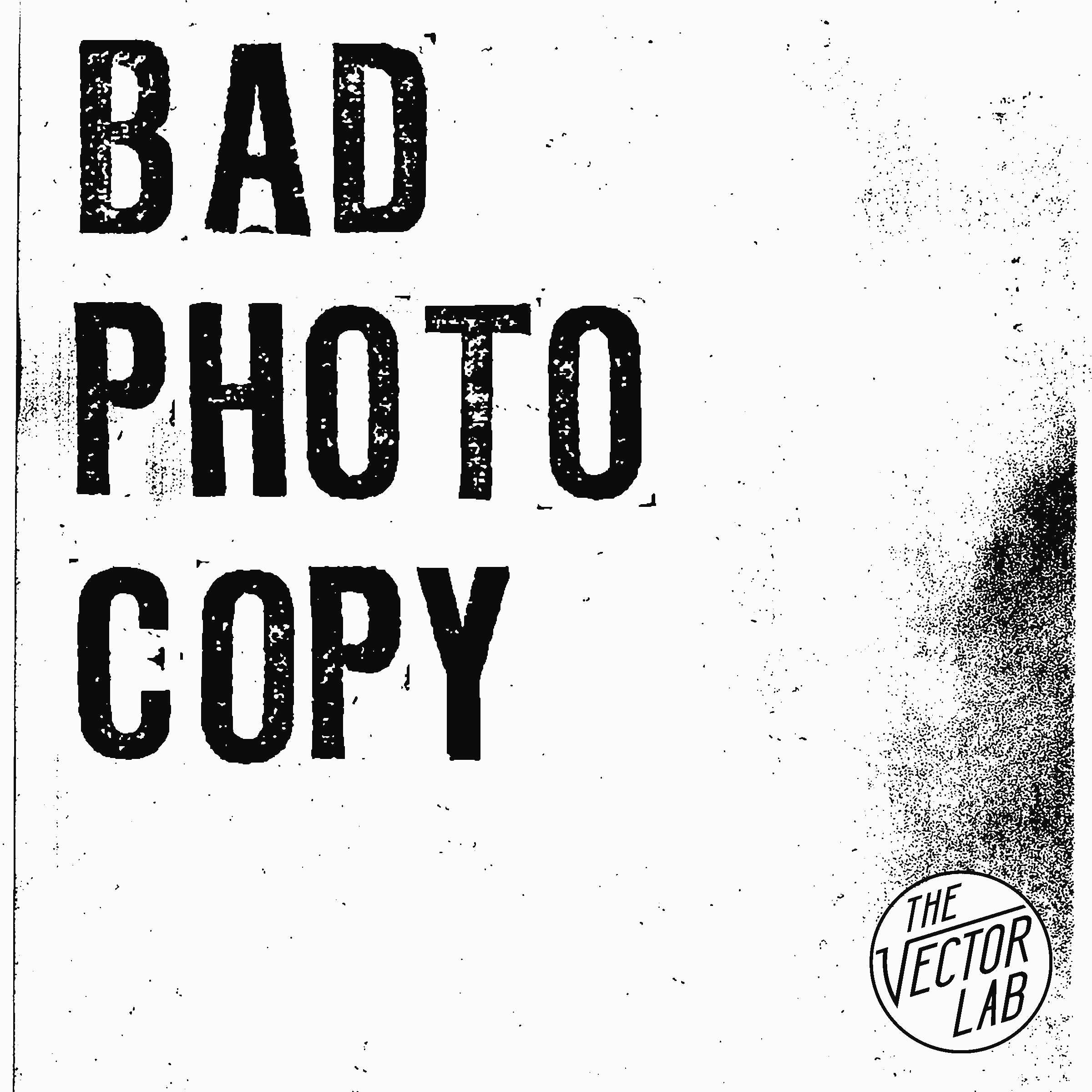 Bad Photocopy Textures - Photoshop