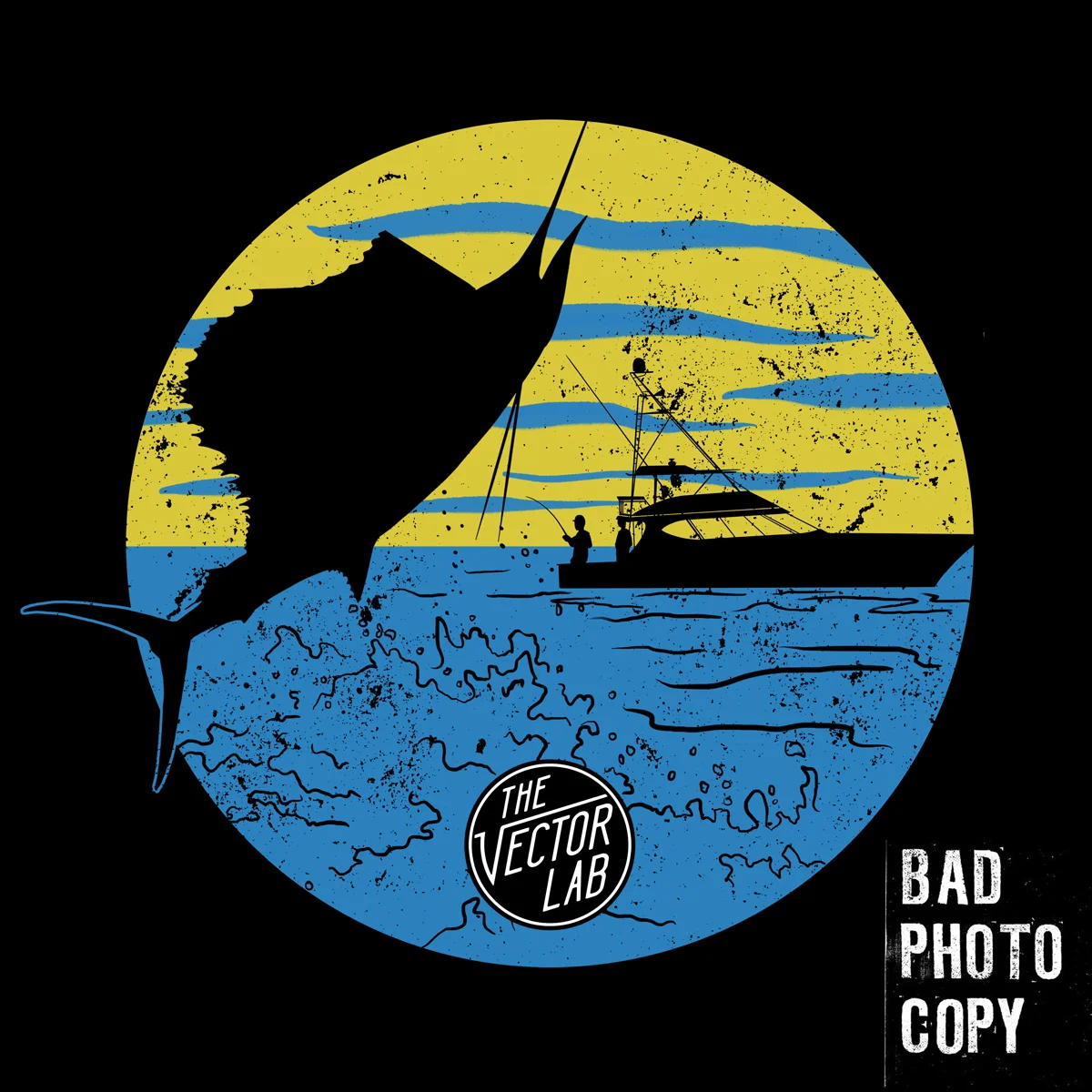 Bad Photocopy Texture Template - Illustrator