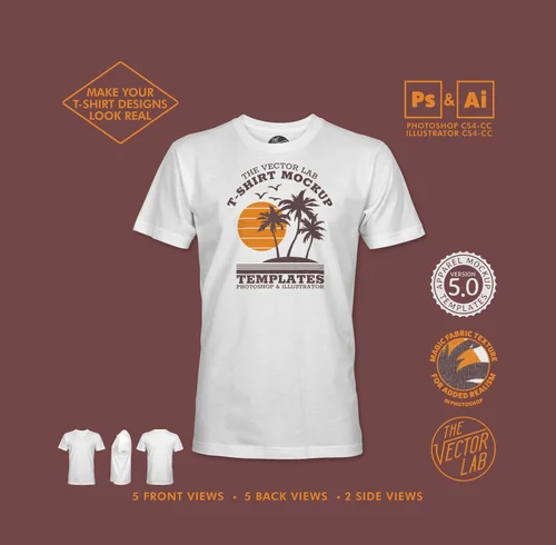 Adobe Photoshop Adobe T Shirt Design Template Free Vector Adobe T