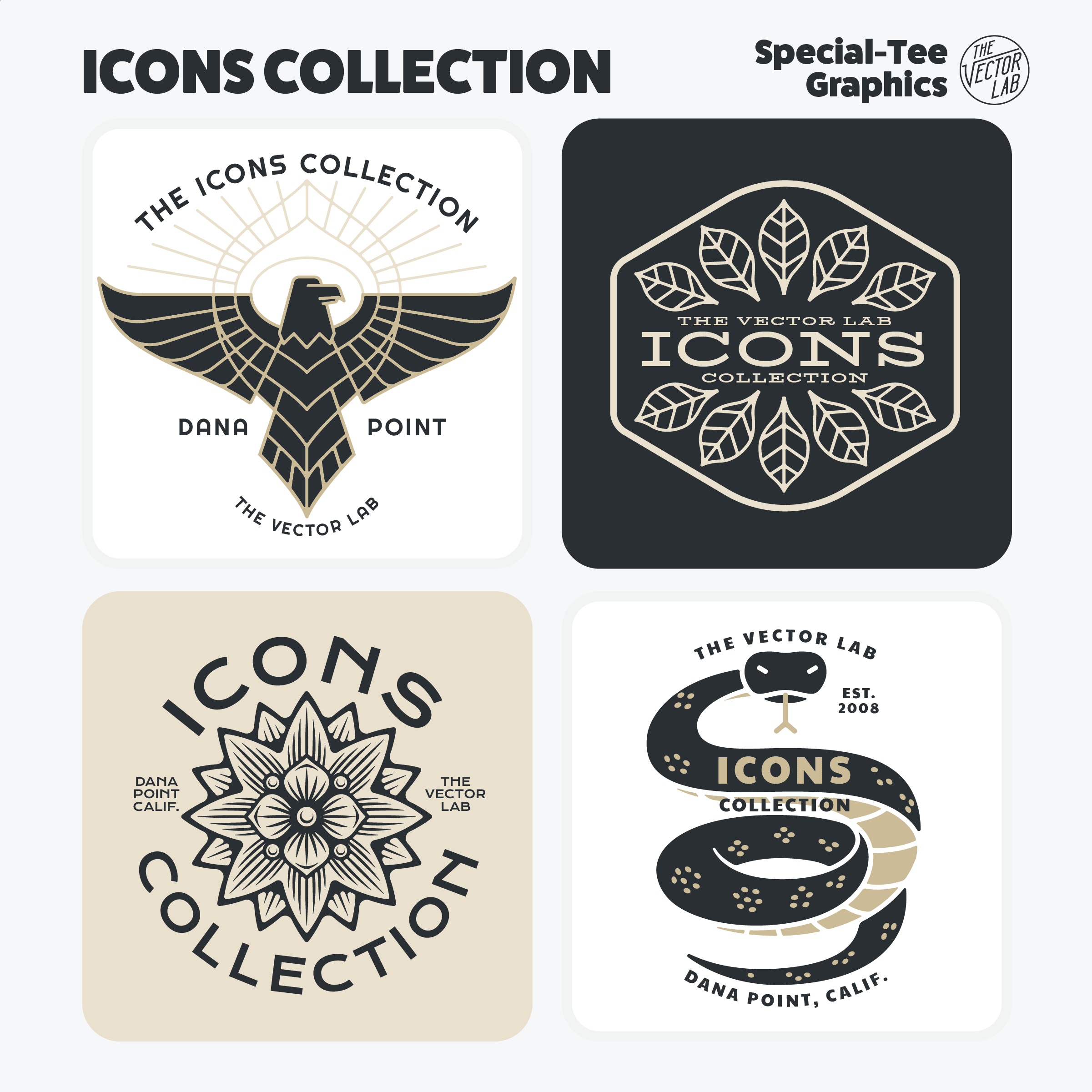 The ICONS Collection of Graphic &amp; Logo Templates