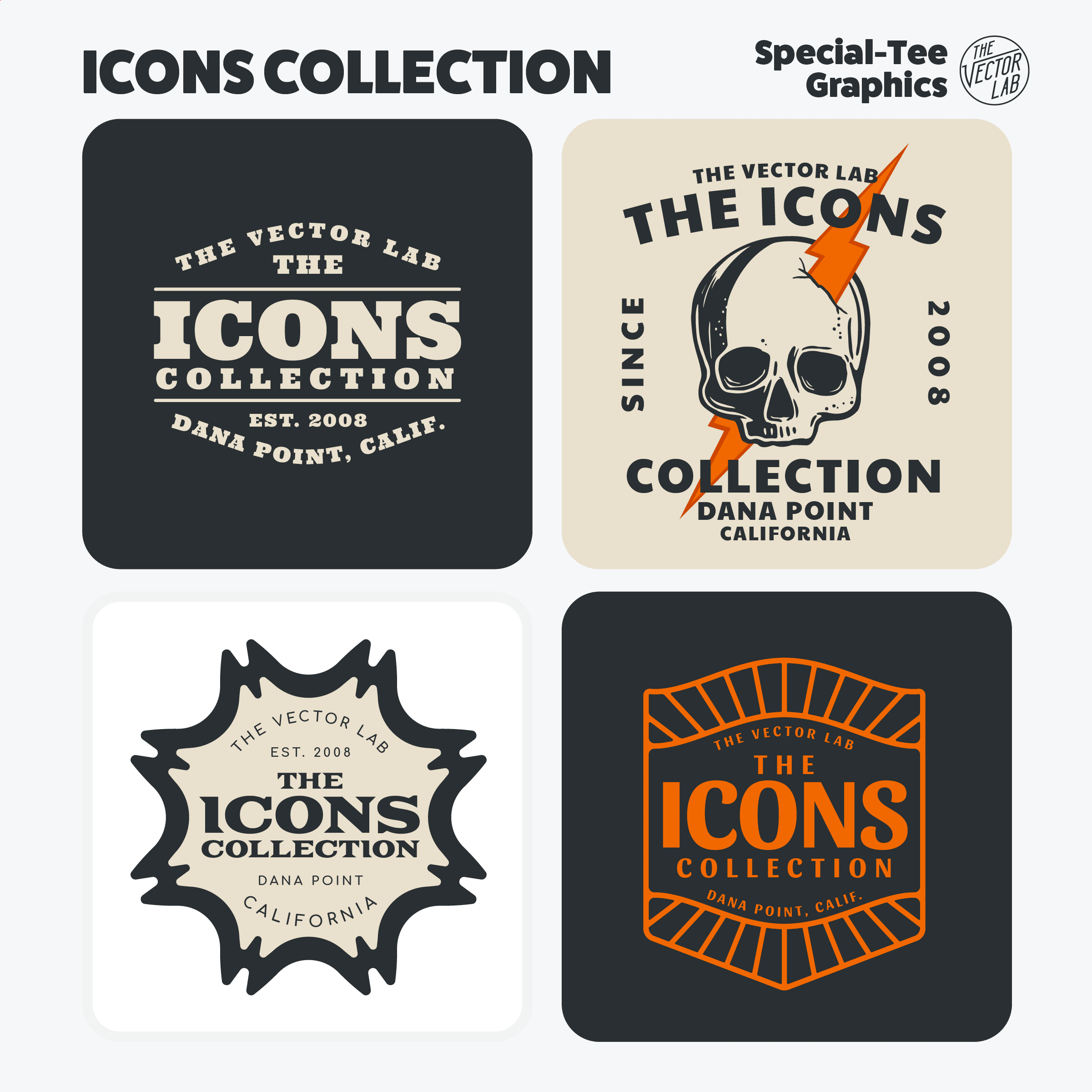 The ICONS Collection of Graphic &amp; Logo Templates