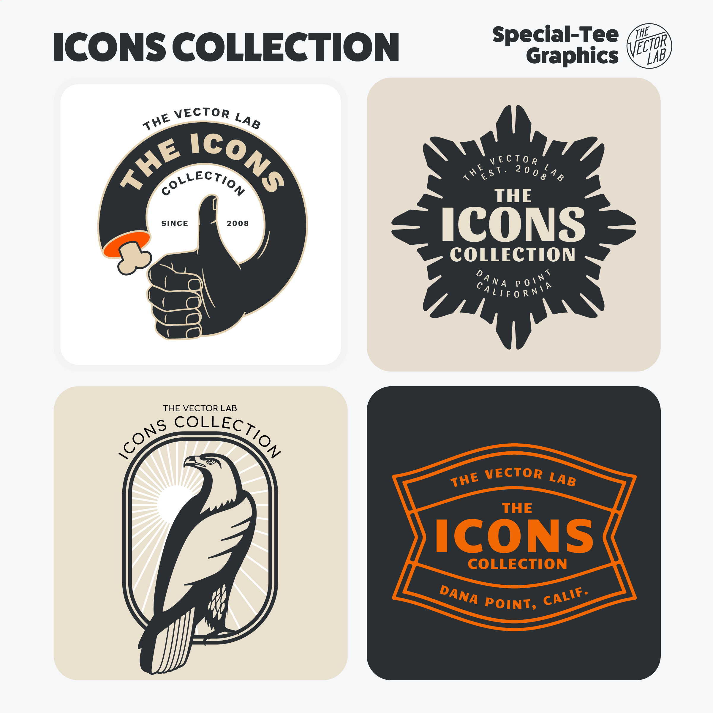 The ICONS Collection of Graphic &amp; Logo Templates