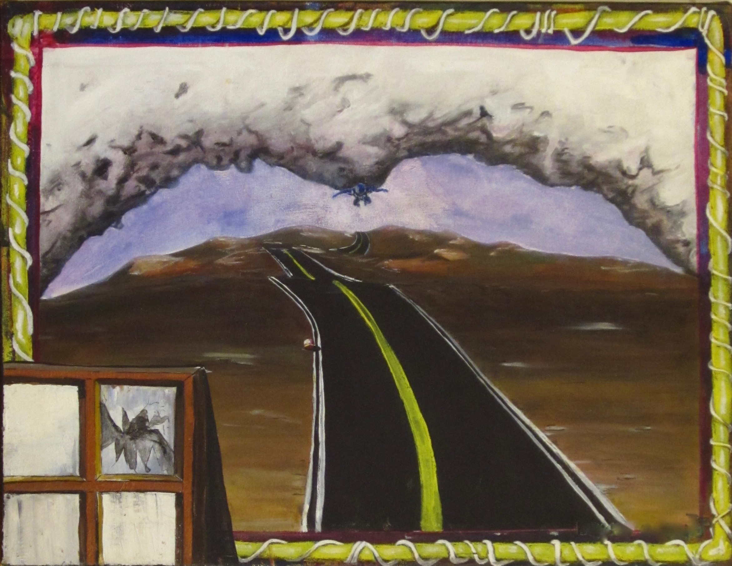 “Itty Bitty Blue Man’s Weltanschauung” Blanco Sauvage-Blanca, Transpersonal Ignoramic Glamification PhD., 1993 Oil on canvas
Normal.dotm
0
0
1
105
604
home office
5
1
741
12.0
0
false
18 pt
18 pt
0
0
false
false
false
/* Style Definitions */
table.MsoNormalTable
{mso-style-name:"Table Normal";
mso-tstyle-rowband-size:0;
mso-tstyle-colband-size:0;
mso-style-noshow:yes;
mso-style-parent:"";
mso-padding-alt:0in 5.4pt 0in 5.4pt;
mso-para-margin:0in;
mso-para-margin-bottom:.0001pt;
mso-pagination:widow-orphan;
font-size:12.0pt;
font-family:"Times New Roman";
mso-ascii-font-family:Cambria;
mso-ascii-theme-font:minor-latin;
mso-fareast-font-family:"Times New Roman";
mso-fareast-theme-font:minor-fareast;
mso-hansi-font-family:Cambria;
mso-hansi-theme-font:minor-latin;} This work is just one in a profoundly thoughtful series by the artist Sauvage-Blanca. All of them merge the dynamic and often polar worlds of mansicular granulation and flaccid truspifaction while exploring the abstract idea of a cerebrally generated cosmos versus a materialistic crepuscular croprastitution. In this painting, we see a fractured glassive pane (the cosmic aperture) presumably leading to the macadamization of a geological terrazone that travels from near to far as observed by a miniature blue clad body whose dorsal and volar surfaces are stabilized by a stolagtitic victor vector. If we are befuddled by this desolate manscape, we should be; for its true meaning is far, far beneath most of us mere mortals. K.L.