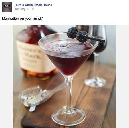 Social Writing for Ruth's Chris Steakhouse