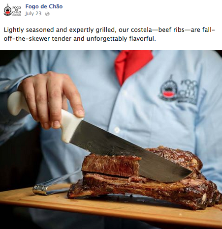 Social Writing for Fogo de Chão