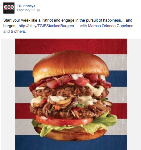 Social Writing for TGI Friday's