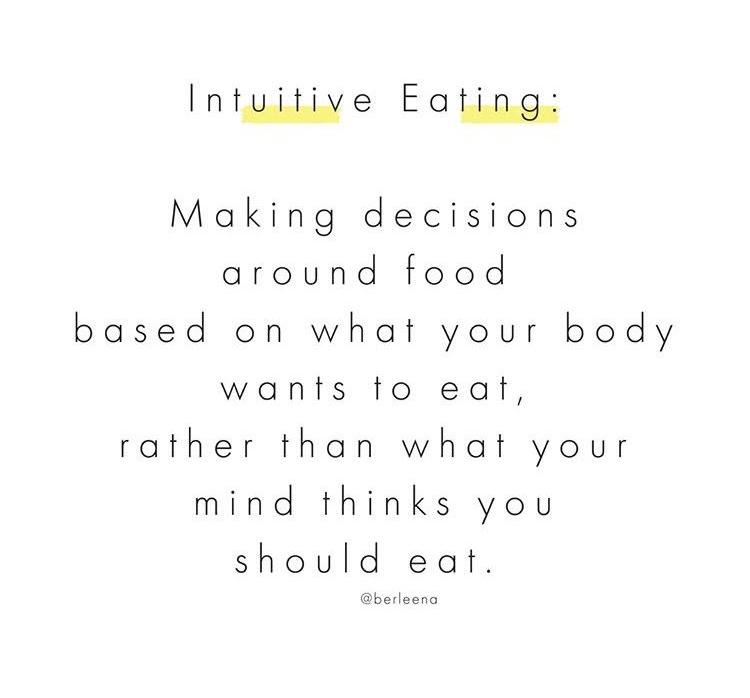 What does intuitive eating mean? — Berleena | Intuitive Eating Coach