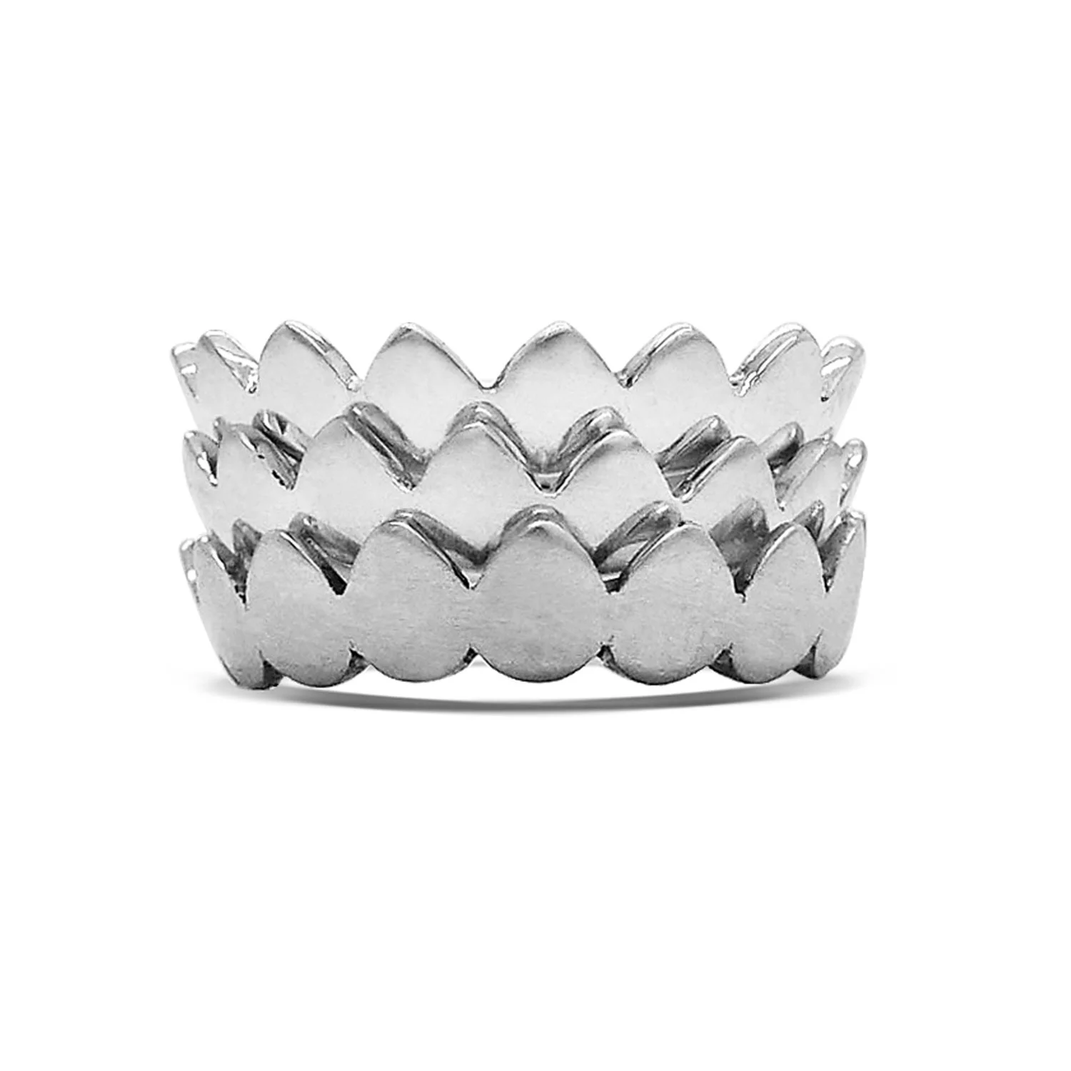 stackable fish scale rings