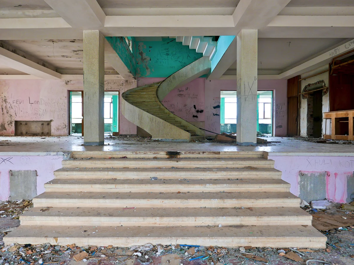 ©alketamisja photography, Lobby Old Hotel, Kukës Albania 2015