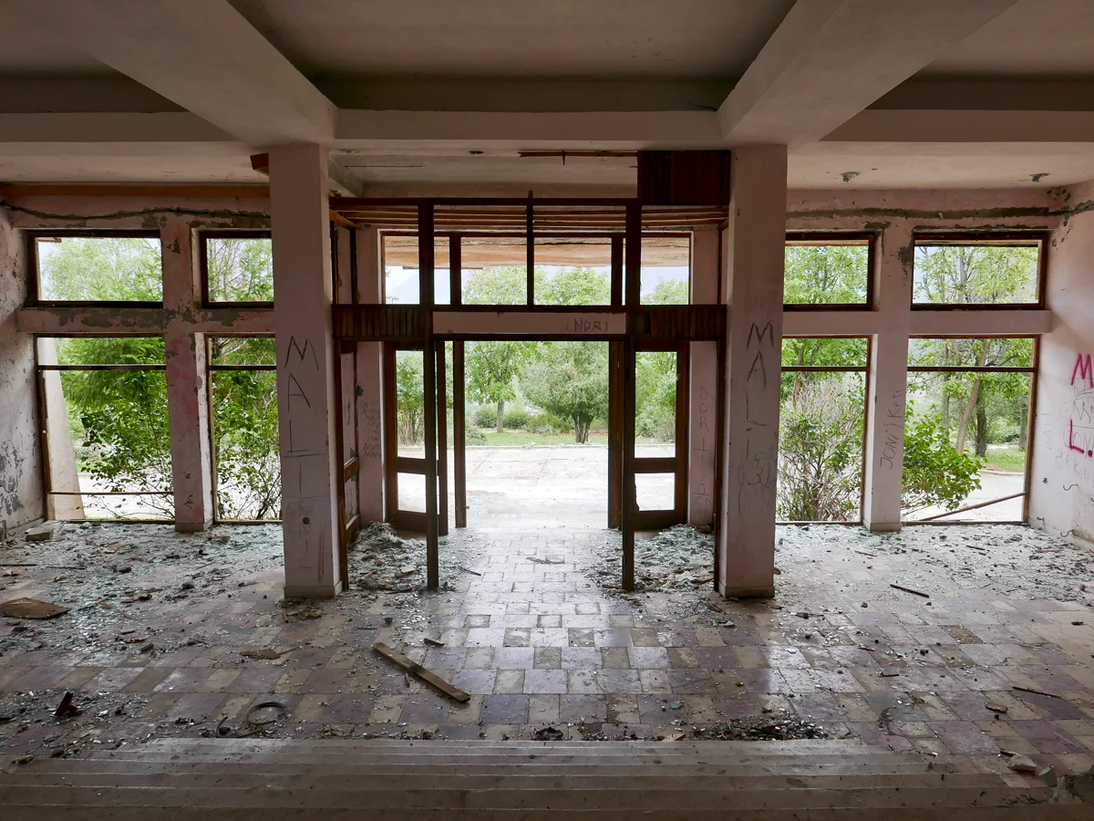 © alketamisja photography, Lobby Old Hotel, Kukës Albania 2015